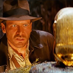 Indian Jones Finding Treasure